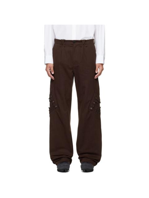 Brown Estike Trousers