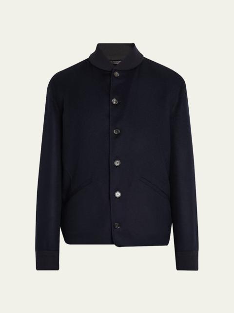 Men's Rik Water-Repellent Cashmere Blouson
