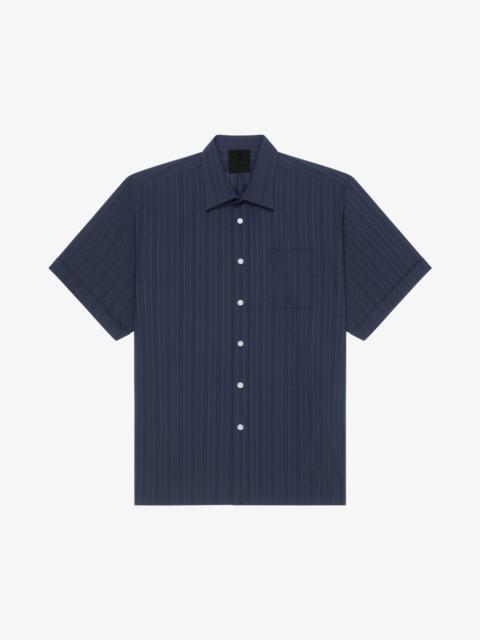 SHIRT IN COTTON VOILE WITH STRIPES