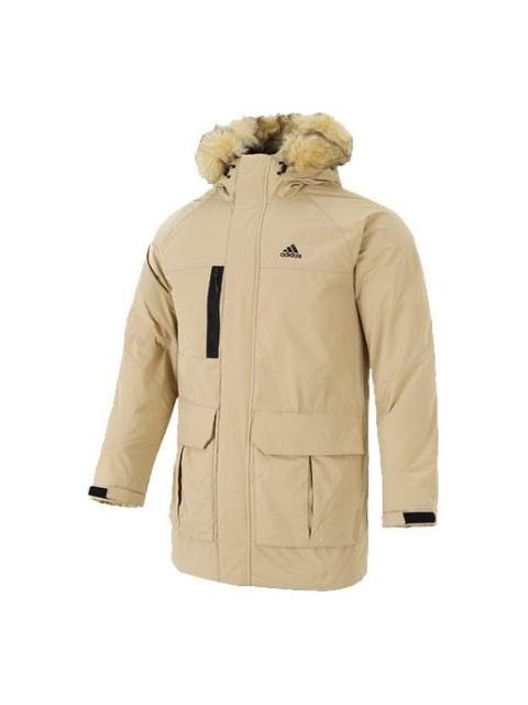 adidas Down Parka mid-length Stay Warm hooded down Jacket H20766
