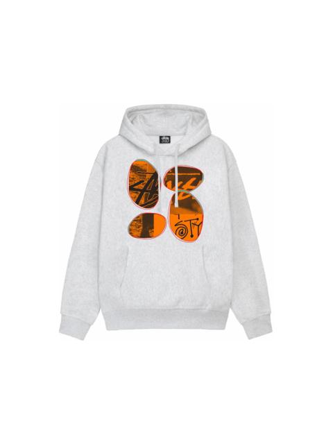 Stussy David Carson Vespa Hoodie Ash Heather