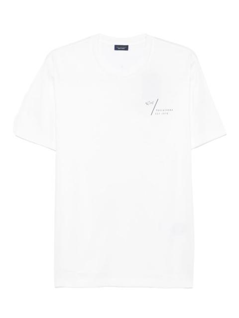 logo-print cotton T-shirt