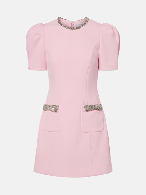 Nemy embellished crêpe minidress