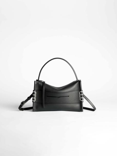 SMALL LOAFER BAG IN BLACK LEATHER