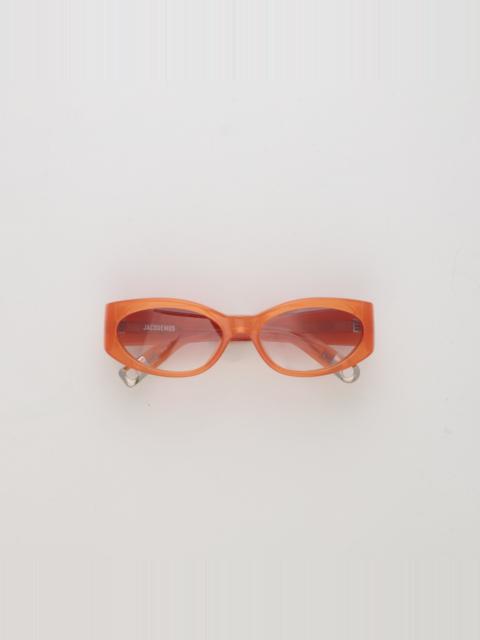Ovalo Oval Sunglasses in Amber
