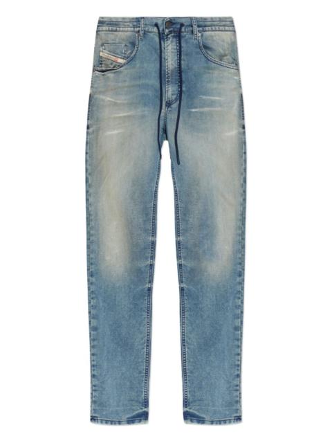 2032 D-Krooley-B 068ue drawstring jeans