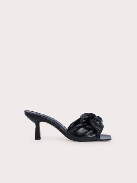 Lana Black Gloss Leather