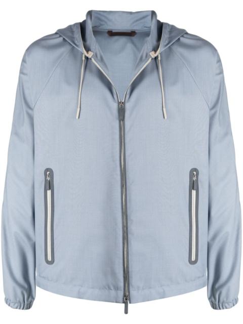 zip-front shell jacket