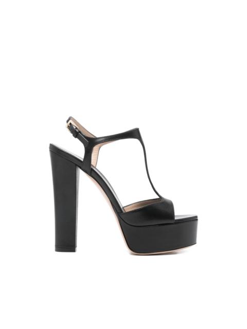 t-strap heeled sandals