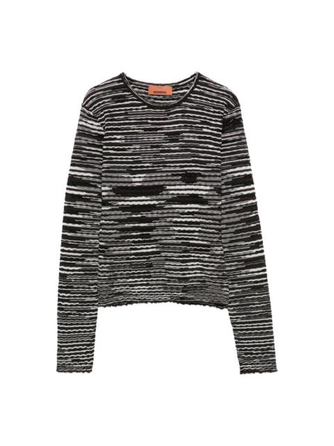 Wool Blend Crewneck Sweater