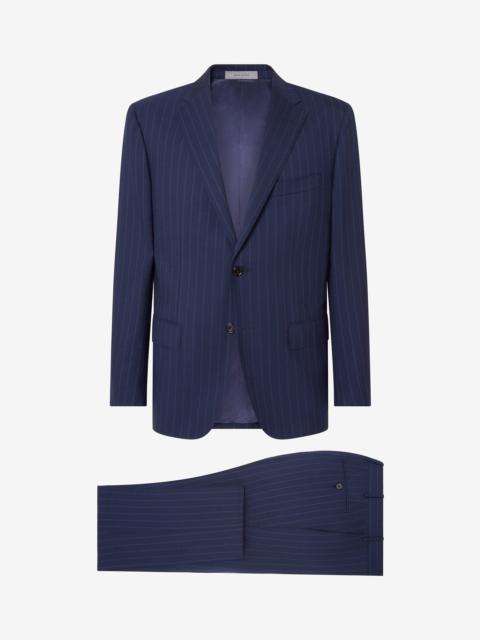 Blue pure wool suit