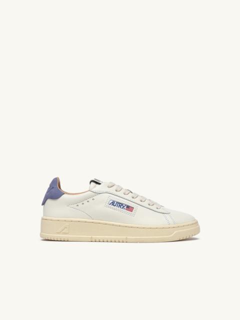DALLAS LOW SNEAKERS IN MARSHMALLOW AND TEMPEST LEATHER