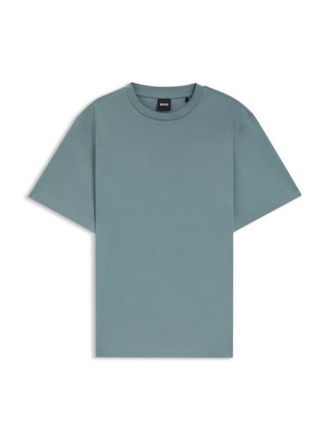 RELAXED-FIT T-SHIRT IN MERCERIZED COTTON
