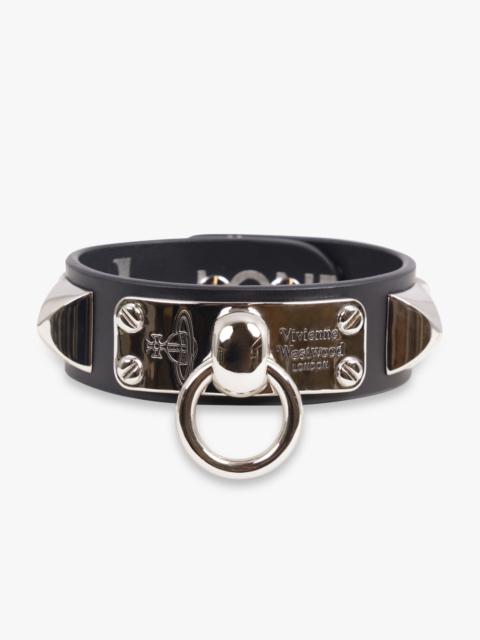 PAULO STUD CUFF | BLACK/SILVER