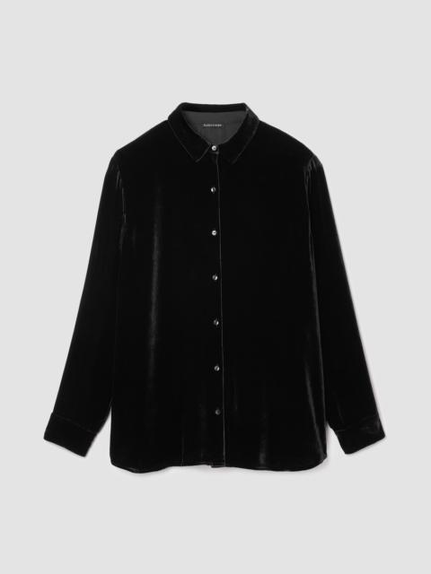 Velvet Classic Collar Shirt