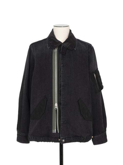 Denim x Nylon Twill Blouson