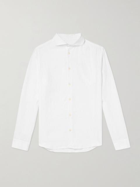 Andrew 5708 Linen Shirt White