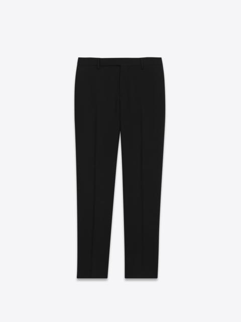 tailored pants in gabardine saint laurent