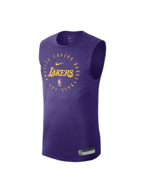 Nike Dri-FIT T-Shirt 'Lakers' HF1964-504