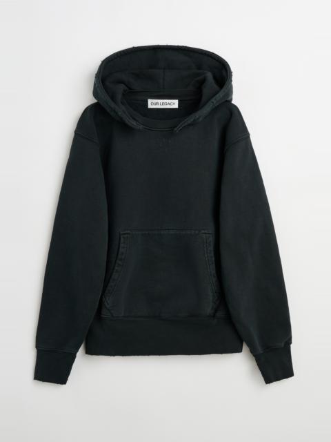 Relic Hood Pigment Black Hefty Fleece