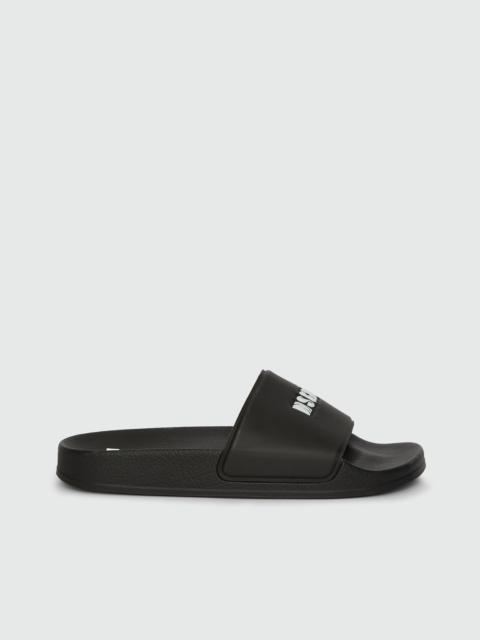 Black pool slides with MSGM micrologist