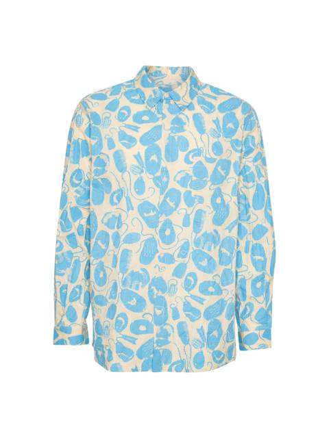 NEW BLOU SHIRT - ECRU AMULETS