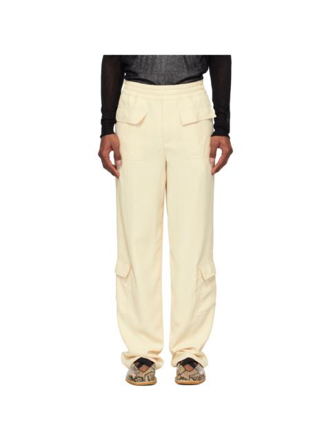 Off-White Twill Cargo Pants