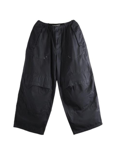 elasticated pocket trousers