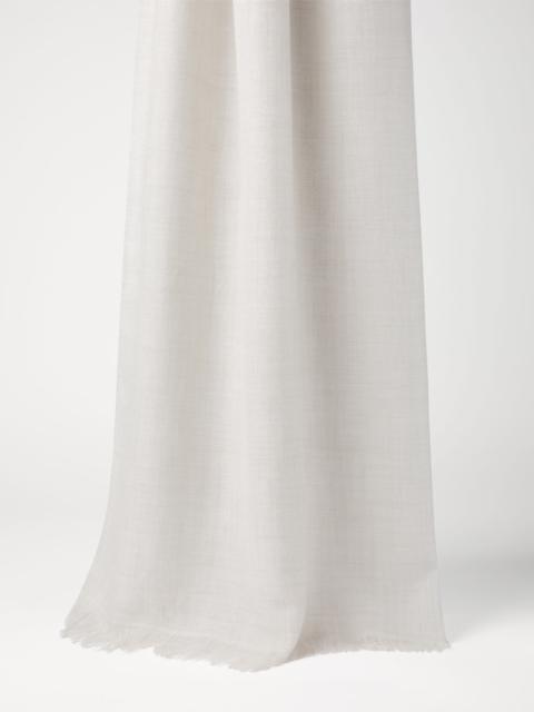 Cashmere and silk scarf