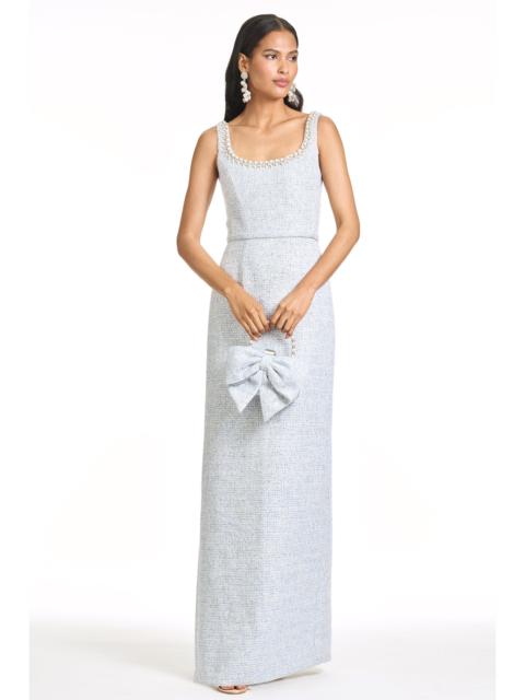 EMBELLISHED LANA GOWN - ICE BLUE