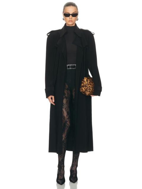 Oversized Double Breasted Trench Coat