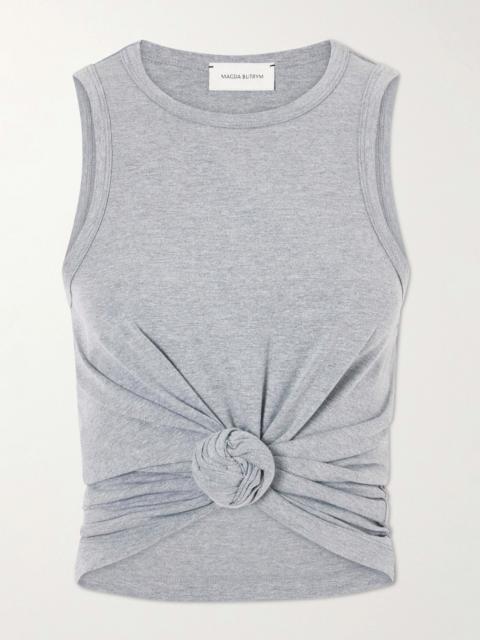 Cotton-stretch Tank Top