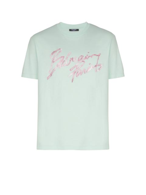 Printed cotton T-shirt