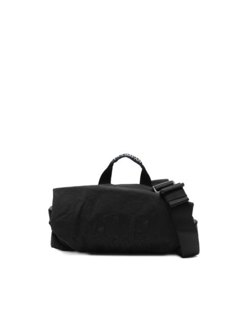 logo-embroidered belt bag