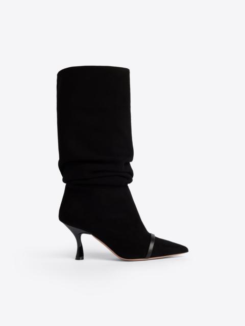 Isley 70 Black Suede Tall Boots