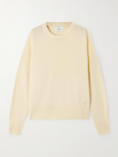 Anton Oversized Embroidered Cashmere Sweater
