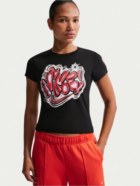 Nike Sportswear Chill Knit Women's Slim Cropped T-Shirt