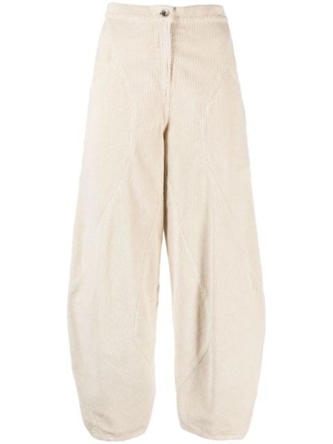 Digi cropped corduroy trousers