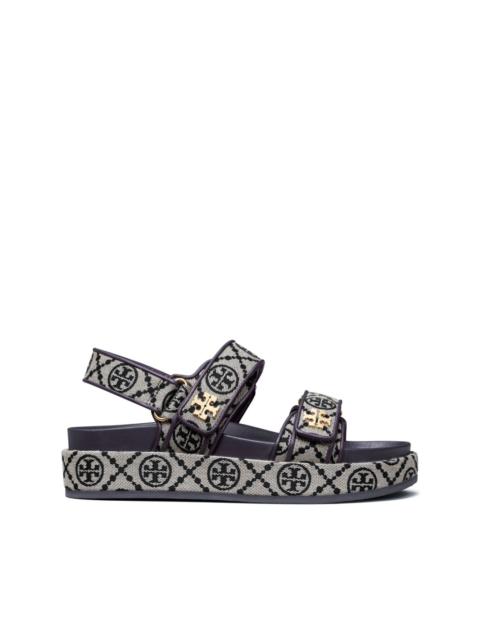 Kira Sport T monogram sandals