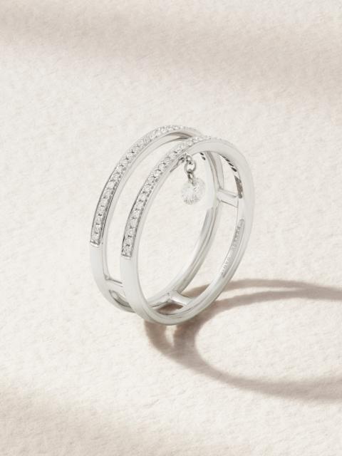 Zeus 18-karat White Gold Diamond Ring