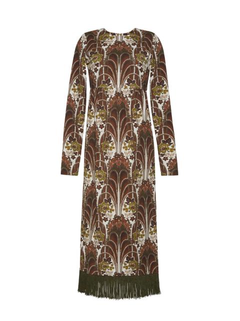 Liza Dress
Bold Fringe and a Striking Print, Designed to Elevate Elegance with Every Step