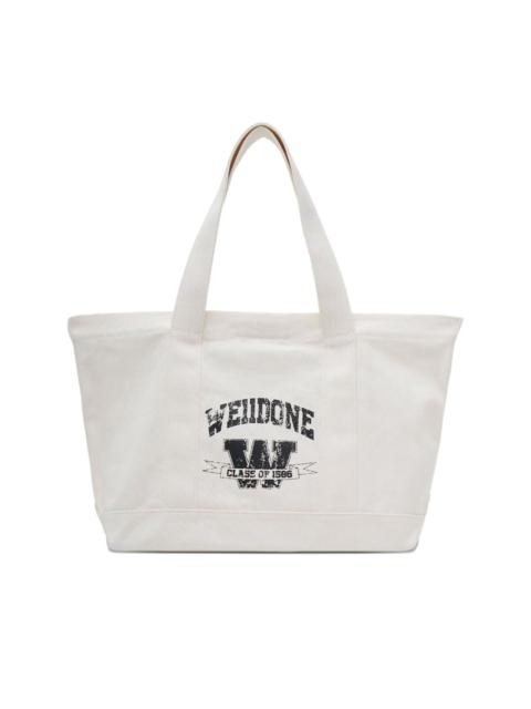 collegiate-logo tote bag