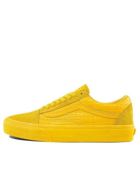 Vans Old Skool VLT LX 'Croc Skin - Lemon Chrome' VN0A4BVF2TR