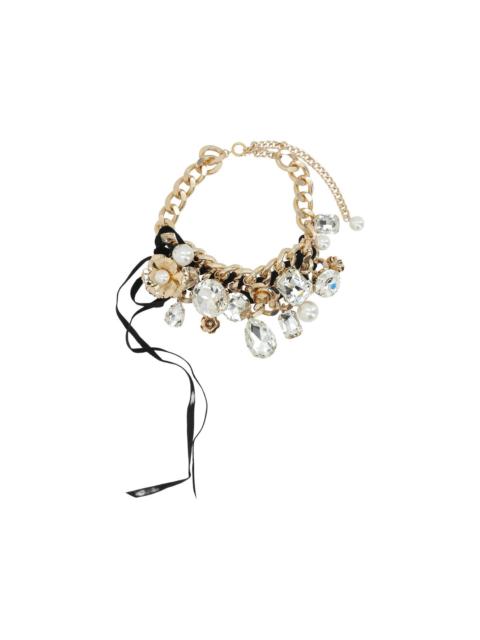 jewelled chain necklace