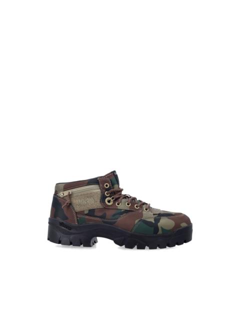 Otw by Vans x Wtaps x Oamc camo lace-up sneakers