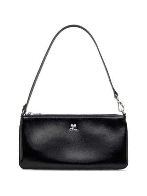 Black Zipped Naplack Pouch