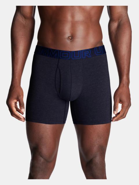 Men's UA Performance Cotton 6" 3-Pack Boxerjock®