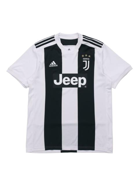 adidas Juventus Home Replica Jersey White Black 18-19 Soccer/Football Team CF3489