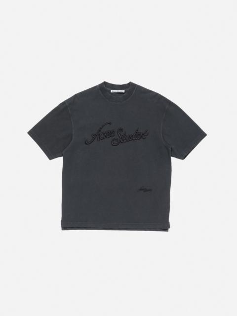 Logo t-shirt - Relaxed fit - Faded black