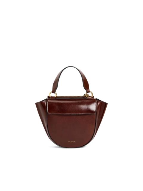 Hortensia top handle satchel